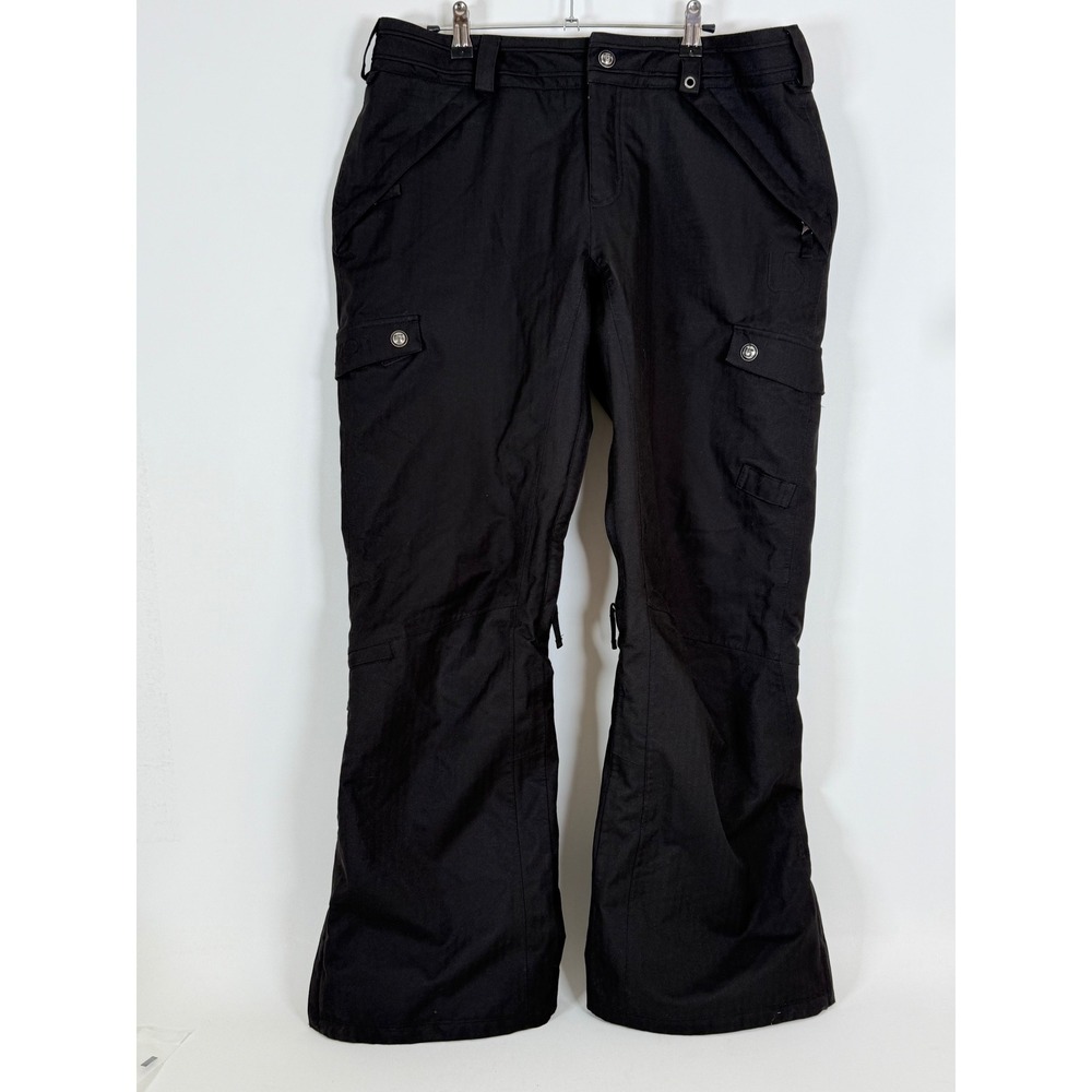 Burton Cargo Snowboard Pants Women's Large DRYRIDE‎ Waterproof Snow Ski Black